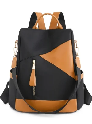 Sac à dos ville nylon antivol compact serein - Vue 1 - Sac à dos ville