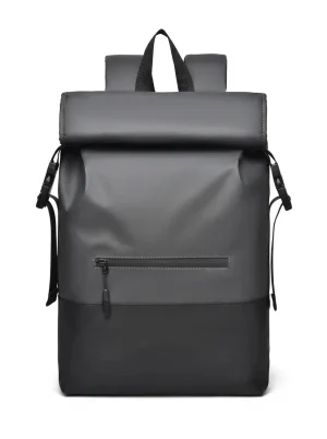 Sac à dos ville nylon 17 pouces roll top étanche professionnel - Vue 1 - Sac à dos ville