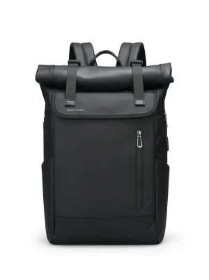 Sac à dos ville oxford 17.3 pouces roll top connecté - Vue 1 - Sac à dos ville