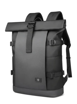 Sac à dos ville polyester 17 pouces extensible moderne homme - Vue 1 - Sac à dos ville