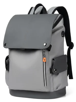 Sac à dos ville polyester imperméable voyage moderne professionnel - Vue 1 - Sac à dos ville