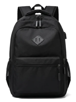 Sac à dos ville polyester 15.6 pouces étudiant port usb - Vue 1 - Sac à dos ville