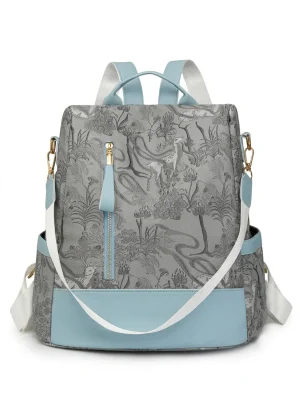 Sac à dos ville polyuréthane antivol compact tendance - Vue 1 - Sac à dos ville