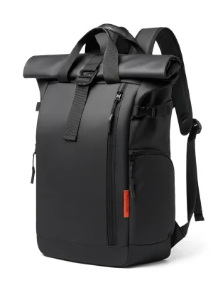 Sac à dos ville 15.6 pouces nomade roll top imperméable - Vue 1 - Sac à dos ville