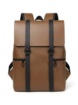 Sac à dos ville synthétique 14 pouces quotidien minimaliste unisexe - Vue 1 - Sac à dos ville