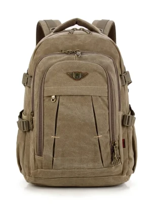 Sac à dos ville toile 35L excursion vintage polyvalent - Vue 1 - Sac à dos ville