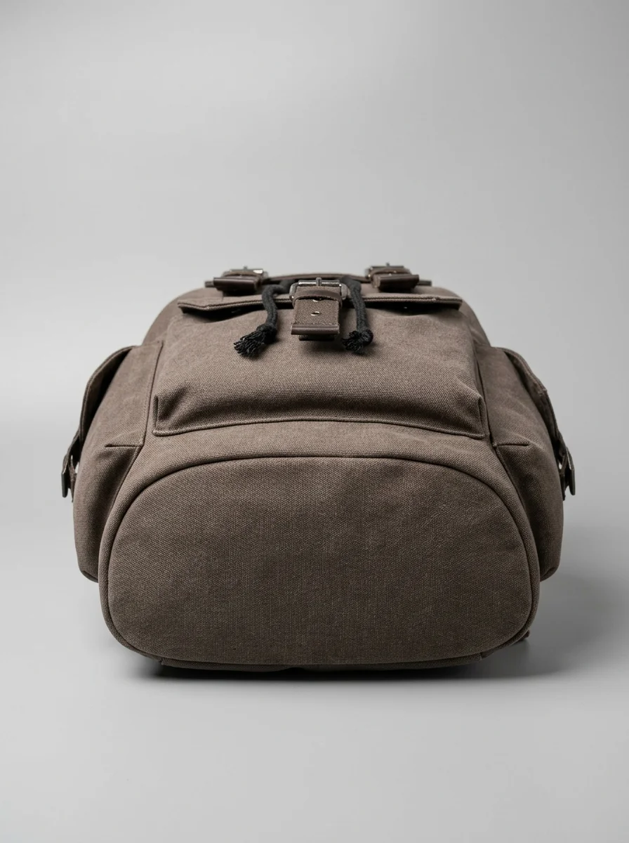 Sac à dos ville toile canvas vintage explorateur unisexe - Vue 5 - Sac à dos ville